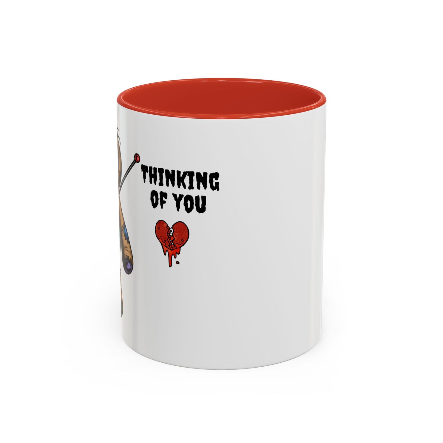 Thinking of You Accent Coffee Mug | 11oz & 15oz Ceramic Cup