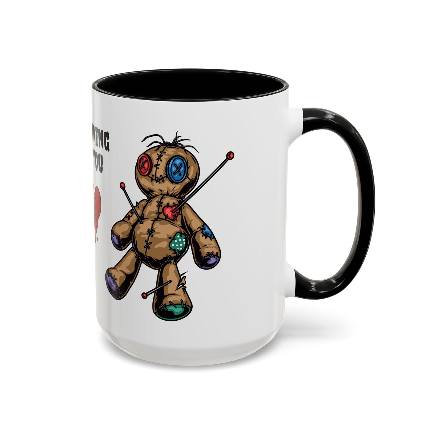 Voodoo Doll Coffee Mug - 'Thinking of You'
