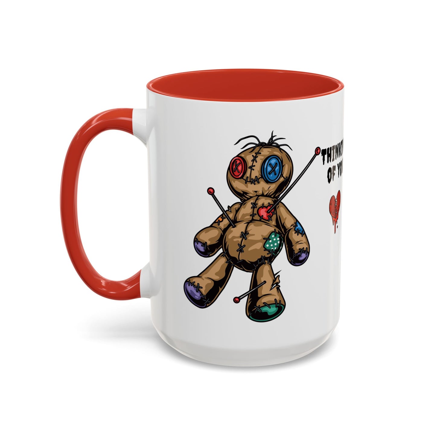 Thinking of You Accent Coffee Mug | 11oz & 15oz Ceramic Cup