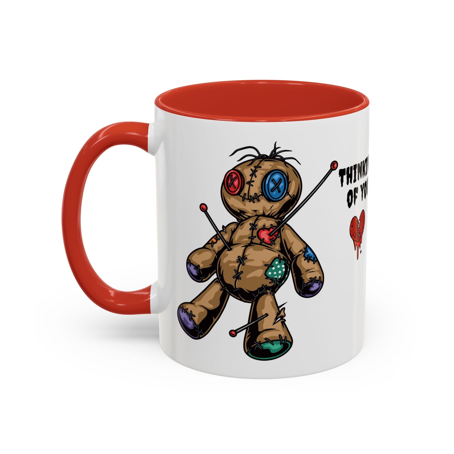 Thinking of You Accent Coffee Mug | 11oz & 15oz Ceramic Cup