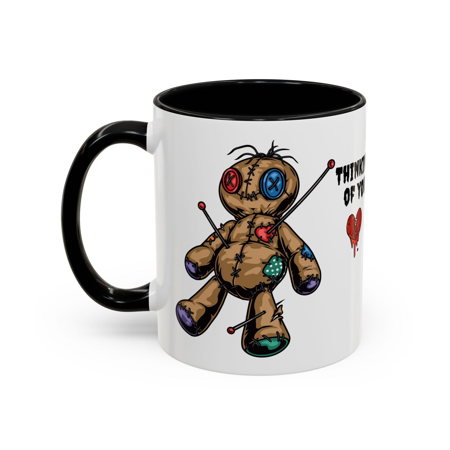 Thinking of You Accent Coffee Mug | 11oz & 15oz Ceramic Cup
