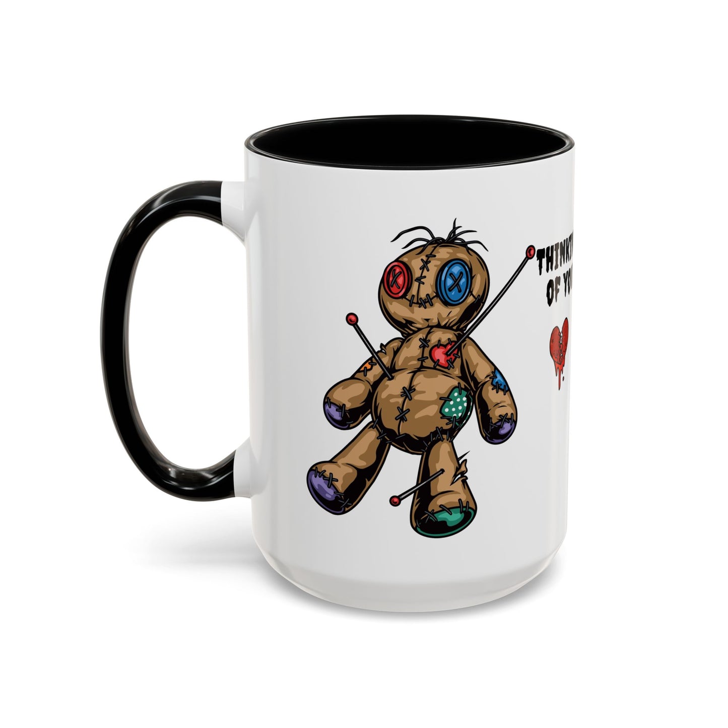 Thinking of You Accent Coffee Mug | 11oz & 15oz Ceramic Cup