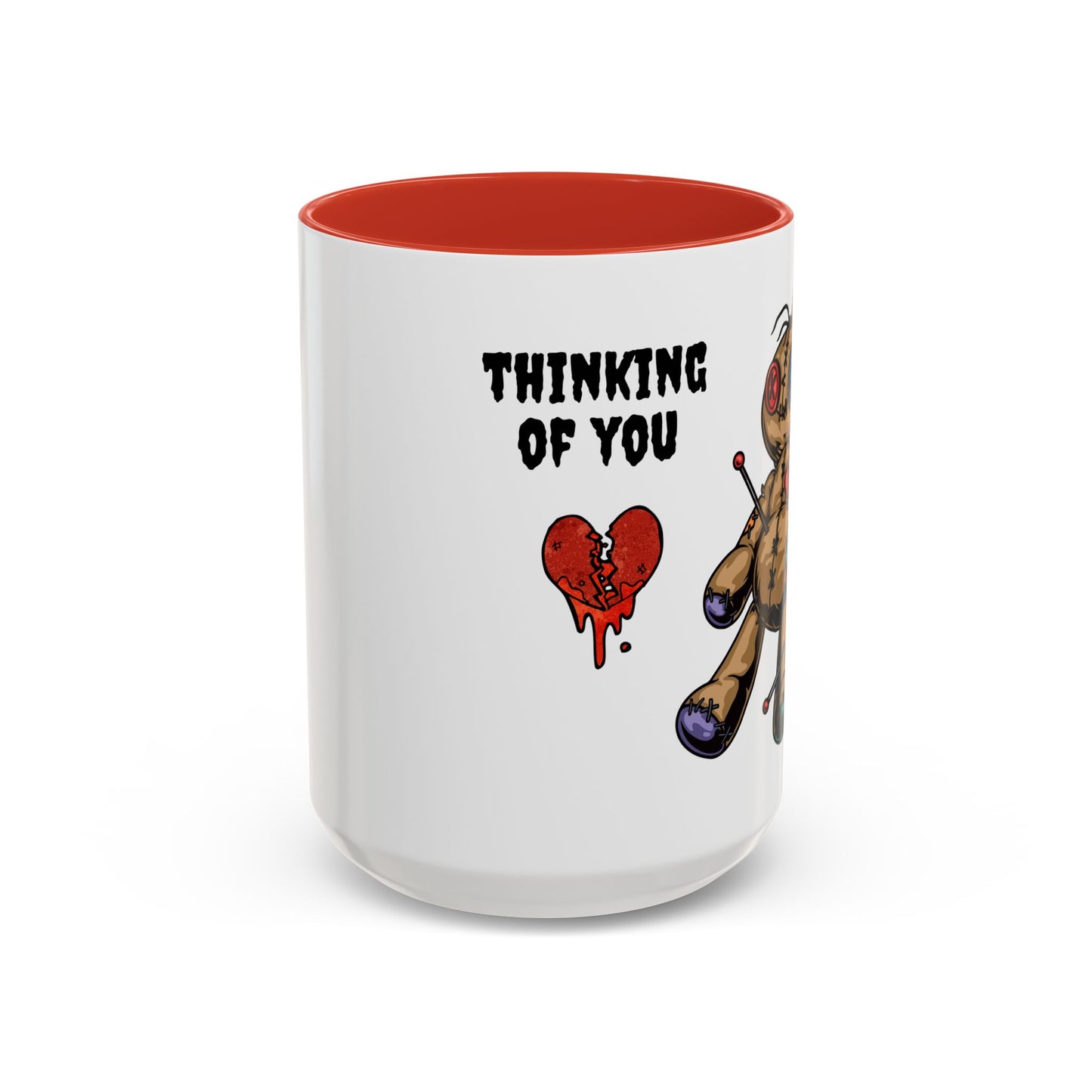 Voodoo Doll Coffee Mug - 'Thinking of You'