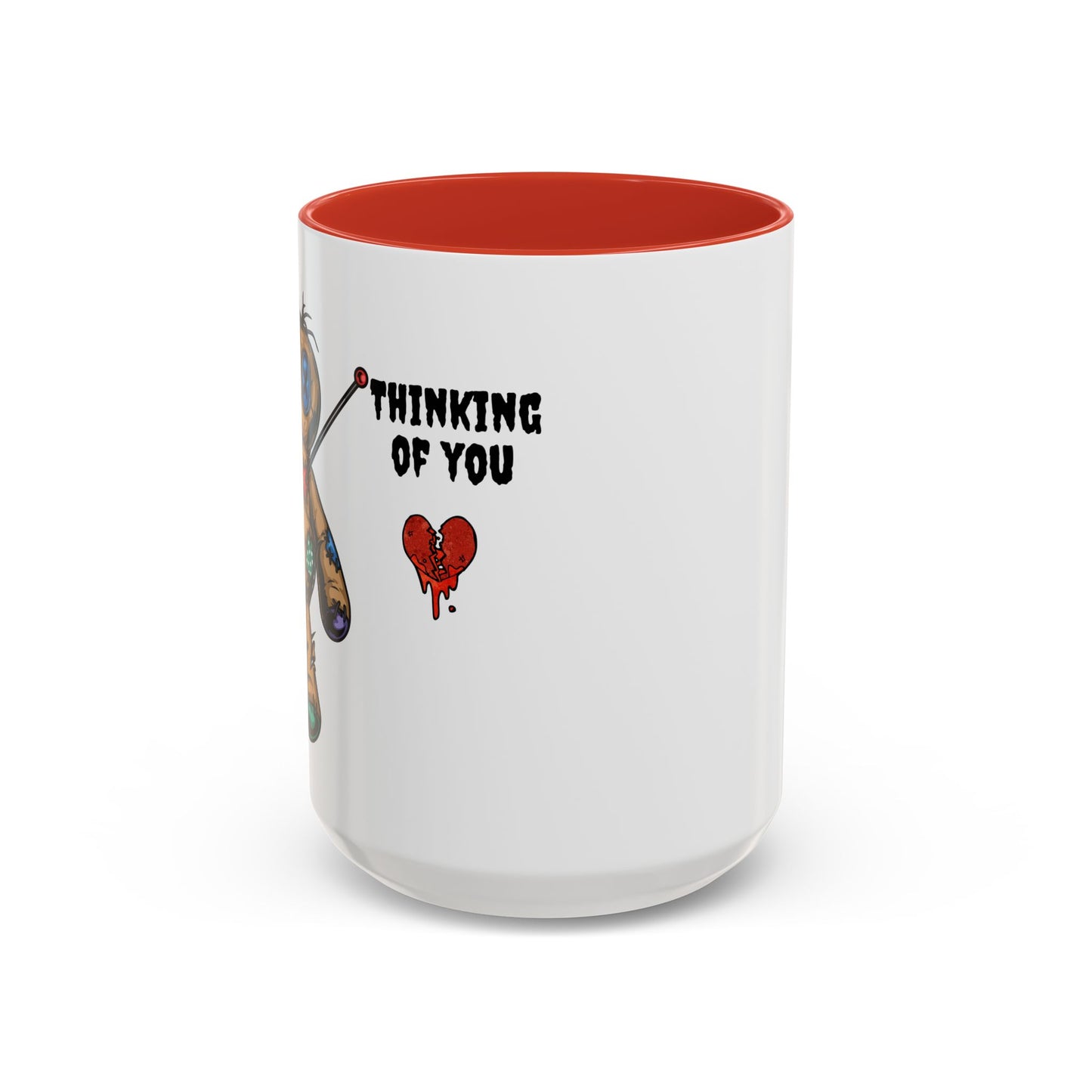 Thinking of You Accent Coffee Mug | 11oz & 15oz Ceramic Cup
