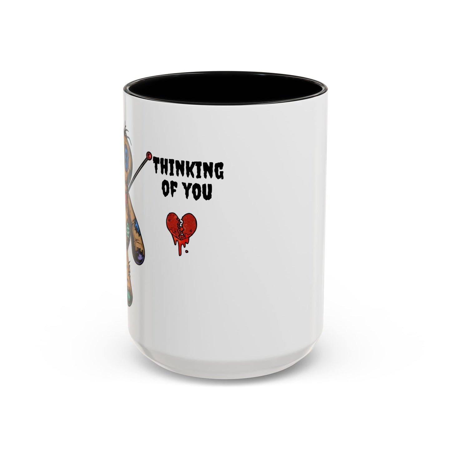 Thinking of You Accent Coffee Mug | 11oz & 15oz Ceramic Cup