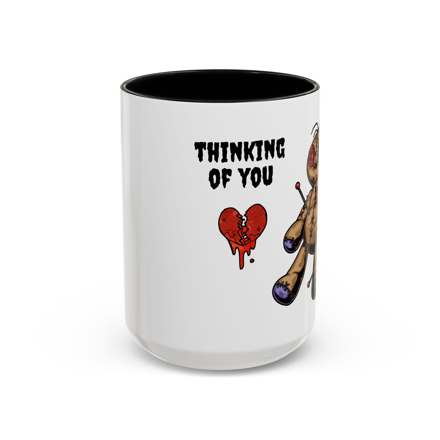 Voodoo Doll Coffee Mug - 'Thinking of You'